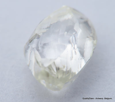 F VS1 diamond ideal for uncut diamond jewelry. Out from a diamond mine 0.77 carat