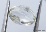 F VS1 diamond ideal for uncut diamond jewelry. Out from a diamond mine 0.77 carat