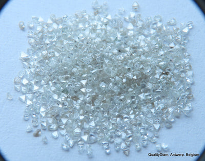 25.74 Carats natural diamonds out from diamond mines