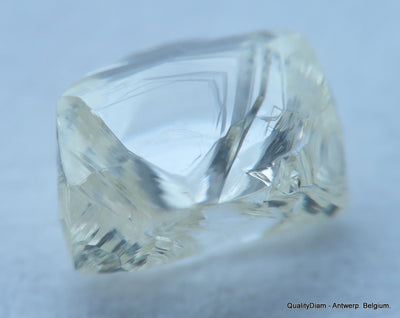 H VVS1 Real & beautiful diamond out diamond mine. natural, uncut gemstone