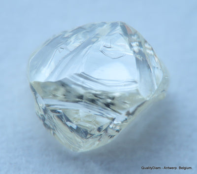 H VVS1 Real & beautiful diamond out diamond mine. natural, uncut gemstone