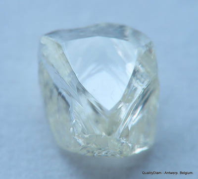 H VVS1 Real & beautiful diamond out diamond mine. natural, uncut gemstone