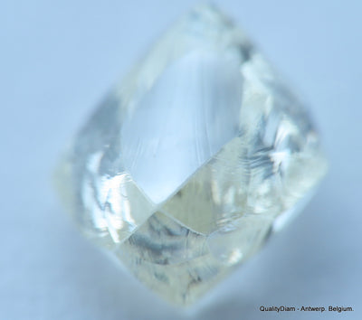 H VVS1 Real & beautiful diamond out diamond mine. natural, uncut gemstone