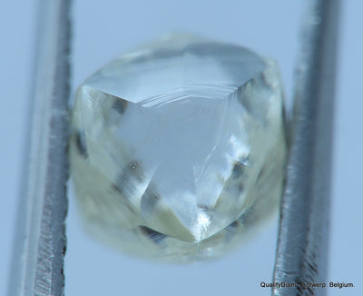 H VVS2 Real & beautiful diamond out diamond mine. natural, uncut gemstone