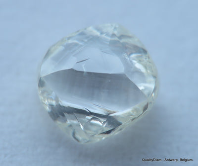 H VVS1 Real & beautiful diamond out diamond mine. natural, uncut gemstone