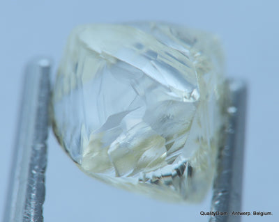 I VVS1 Real & beautiful diamond out diamond mine. natural, uncut gemstone