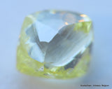 Beautiful diamond intense fancy yellow rare natural diamond mackle