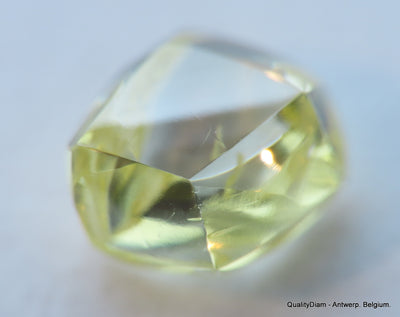 Beautiful diamond intense fancy yellow rare natural diamond mackle