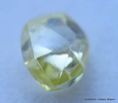 Beautiful diamond intense fancy yellow rare natural diamond mackle