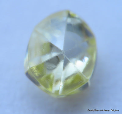 Beautiful diamond intense fancy yellow rare natural diamond mackle