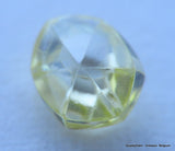 Beautiful diamond intense fancy yellow rare natural diamond mackle