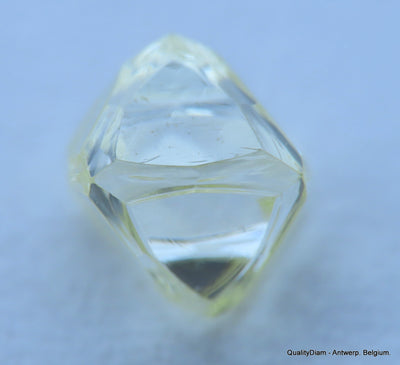 For rough diamond jewelry: 0.54 carat Fancy Yellow beautiful gem diamond