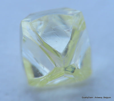 For rough diamond jewelry: 0.54 carat Fancy Yellow beautiful gem diamond