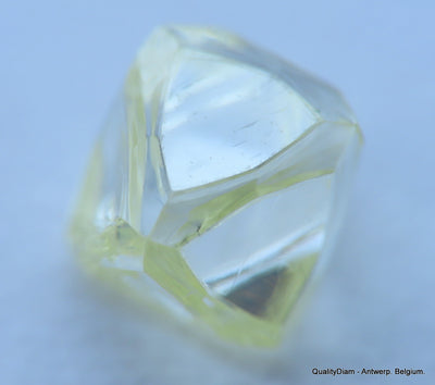 For rough diamond jewelry: 0.54 carat Fancy Yellow beautiful gem diamond