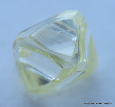 For rough diamond jewelry: 0.54 carat Fancy Yellow beautiful gem diamond