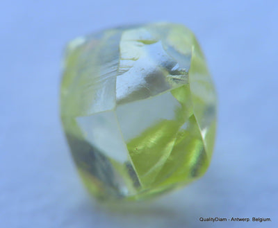 Beautiful diamond intense fancy yellow rare natural diamond mackle