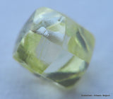 Beautiful diamond intense fancy yellow rare natural diamond mackle