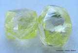 0.62 carats beautiful Intense Fancy Yellow natural diamonds out from diamond mines