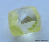 0.62 carats beautiful Intense Fancy Yellow natural diamonds out from diamond mines