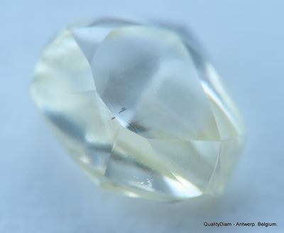 H VS2 natural diamond ideal for uncut diamond jewelry. Out from a diamond mine