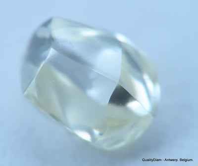 G Flawless beautiful natural diamond out from a diamond mine