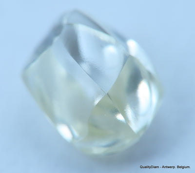 G Flawless beautiful natural diamond out from a diamond mine