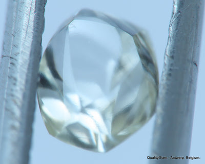 G Flawless beautiful natural diamond out from a diamond mine