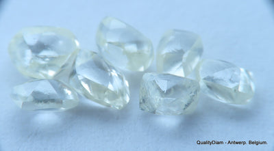 2.43 carats beautiful collection - high quality natural white diamonds out mines