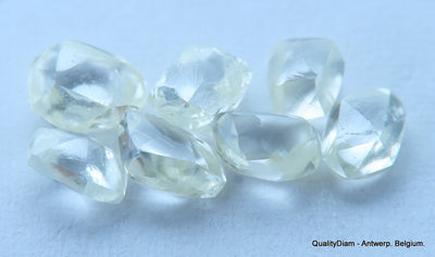 2.43 carats beautiful collection - high quality natural white diamonds out mines