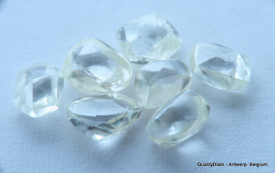 2.43 carats beautiful collection - high quality natural white diamonds out mines