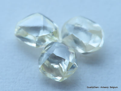 1.17 carats beautiful collection of natural uncut raw diamonds out mines