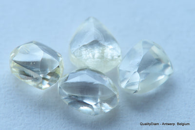 1.60 carats beautiful collection of natural uncut raw diamonds out mines