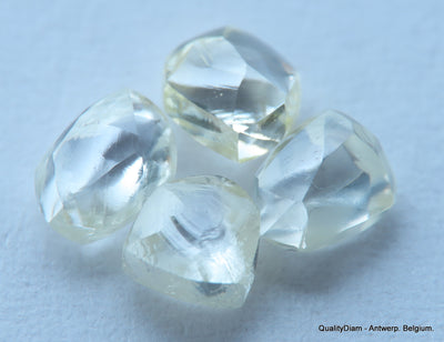 1.60 carats beautiful collection of natural uncut raw diamonds out mines