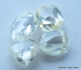1.60 carats beautiful collection of natural uncut raw diamonds out mines