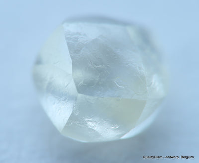 H VVS1 Real & beautiful diamond out diamond mine. natural, uncut gemstone