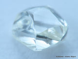 H SI1 natural diamond ideal for uncut diamond jewelry. Out from a diamond mine