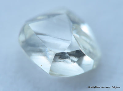 H SI1 natural diamond ideal for uncut diamond jewelry. Out from a diamond mine