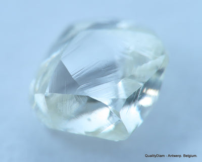 H SI1 natural diamond ideal for uncut diamond jewelry. Out from a diamond mine