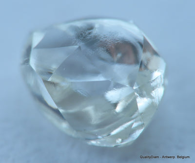 H VVS1 Real & beautiful diamond out diamond mine. natural, uncut gemstone