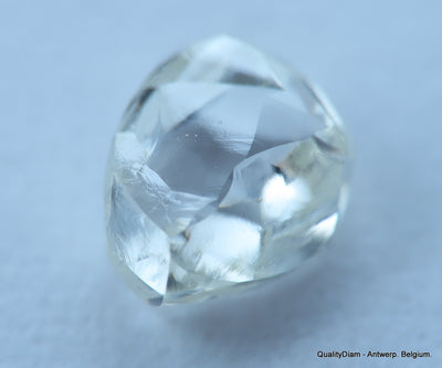 H VVS1 Real & beautiful diamond out diamond mine. natural, uncut gemstone