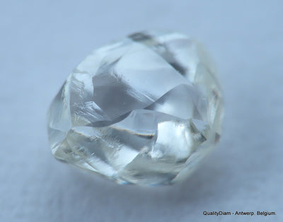 H VVS1 Real & beautiful diamond out diamond mine. natural, uncut gemstone