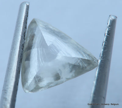 Gemstone - uncut diamond also known as rough diamond out from a diamond mine