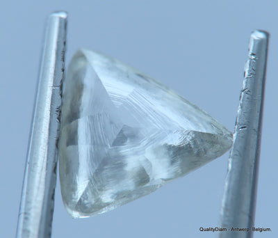 Gemstone - uncut diamond also known as rough diamond out from a diamond mine