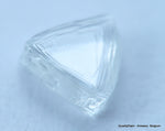Gemstone - uncut diamond also known as rough diamond out from a diamond mine
