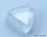 Gemstone - uncut diamond also known as rough diamond out from a diamond mine