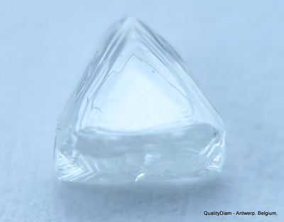 Gemstone - uncut diamond also known as rough diamond out from a diamond mine