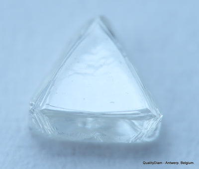 Gemstone - uncut diamond also known as rough diamond out from a diamond mine