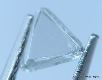 E VVS2 uncut diamond also known as rough diamond out from a diamond mine