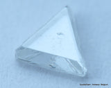 D SI2 uncut diamond also known as rough diamond out from a diamond mine