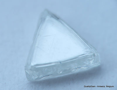 E VS2 uncut diamond also known as rough diamond out from a diamond mine